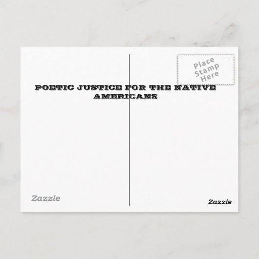 コロンブスの日 ポストカード (裏面)