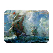 コロンブスの日 マグネット (横)