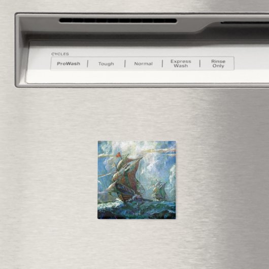 コロンブスの日 マグネット (インサイチュ (食洗機))