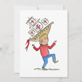 コロンブスの日 招待状 (正面)