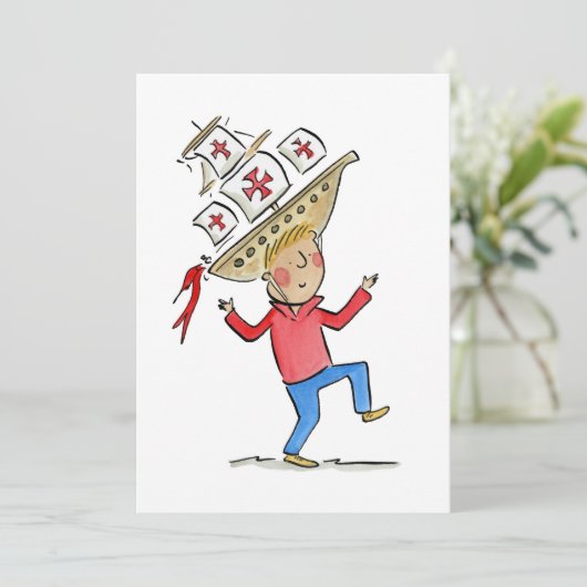 コロンブスの日 招待状 (スタンド正面)