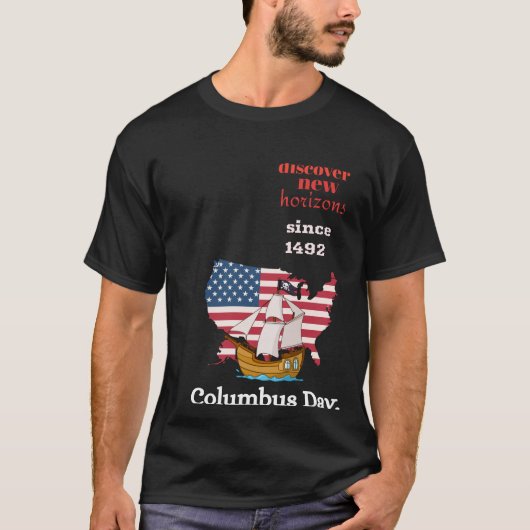コロンブスの日 Tシャツ (正面)