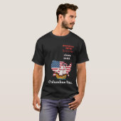 コロンブスの日 Tシャツ (正面フル)