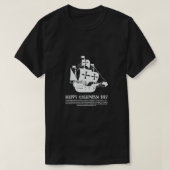 コロンブスの日 Tシャツ (デザイン正面)