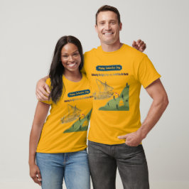 コロンブスへの栄誉 ゴールド Tシャツ