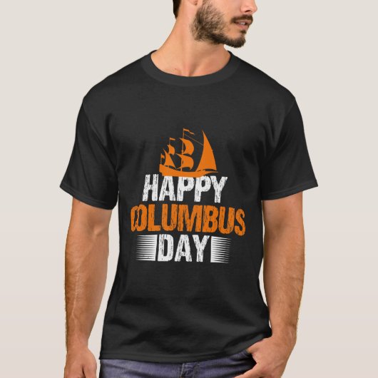 コロンブスアメリカ1492 Tシャツ (正面)