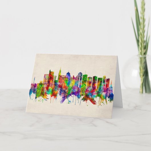 コロンブスオハイオスカイライン シーズンカード (正面)