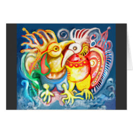 コロンブス以前の鳥