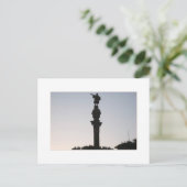 コロンブス像、バルセロナ ポストカード (スタンド正面)