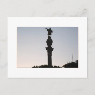 コロンブス像、バルセロナ ポストカード