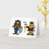 コロンブス対Eriksonの挨拶状 カード (黄色い花)