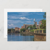 コロンブス川の歩道 ポストカード (正面/裏面)