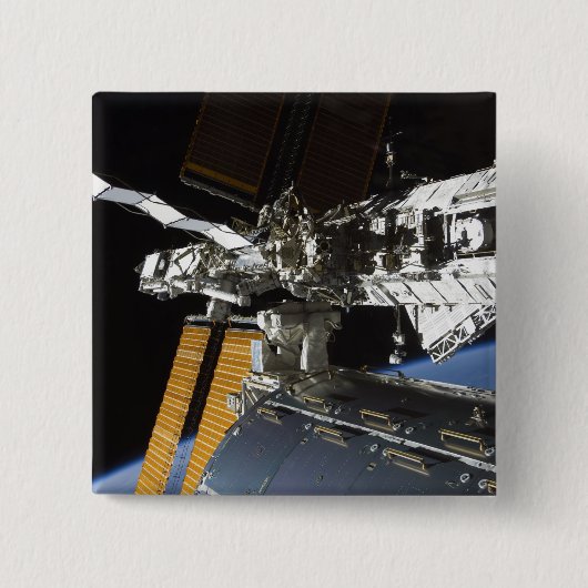 コロンブス研究所の一部 缶バッジ (正面)