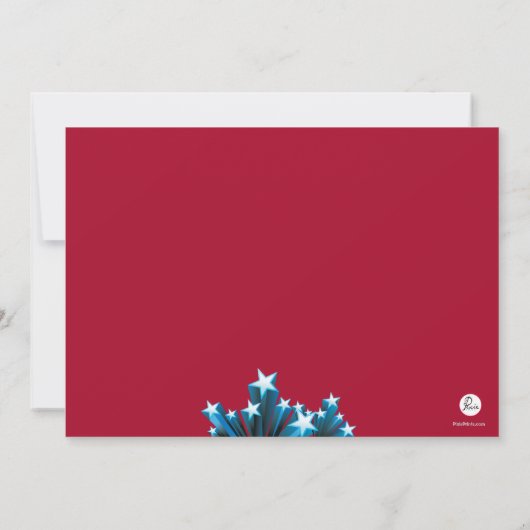 コロンブス記念日は招待状を主演します 招待状 (裏面)