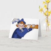 コロンブス記念日2 カード (黄色い花)