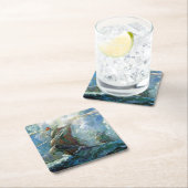 コロンブス記念日 スクエアペーパーコースター (インサイチュ)