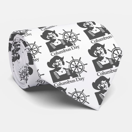 コロンブス記念日 ネクタイ (ロール)