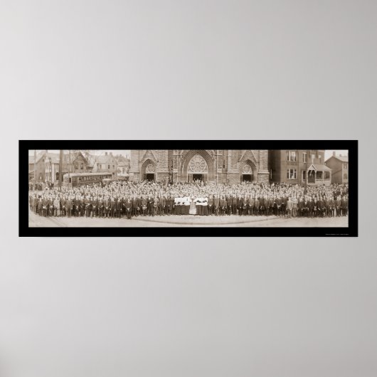 コロンブス騎士写真集1914 ポスター (正面)