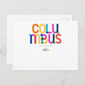 コロンブス・オハイオポップ・アートの中世紀美術 ポストカード (正面/裏面)