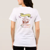 コロンブス・デーおめでとう トライブレンドTシャツ (裏面)
