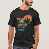 コロンブス・デーの歴史 Tシャツ (正面)