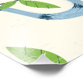 コロンボスリランカヴィンテージスタイル旅行ポスター フォトプリント            (角)