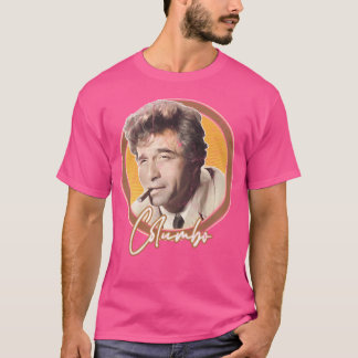 コロンボヴィンテージ色あせたスタイルテレビファン Tシャツ