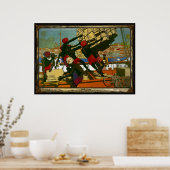 コロンボ、セイロン – 帝国マーケティング委員会 ポスター (キッチン)