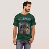 コロンボ ヴィンテージ ポスター ガール Tシャツ (正面フル)