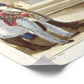 コロンヴェンドームの兵士の風刺画 ポスター (角)