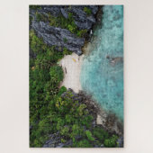 コロン島パラワンフィリピン航空写真 ジグソーパズル (縦)