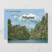 コロン島フィリピン ポストカード (正面/裏面)