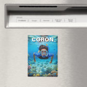 コロン フィリピン スキューバ ダイバー マグネット (インサイチュ (食洗機))