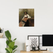 コローイタリアン- Girl 1872 ポスター (ホームオフィス)