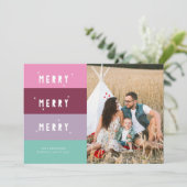コローブロメリーックメリーMERYクリスマスカード シーズンカード (スタンド正面)