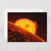 コロー7B宇宙アートイラストレーション ポストカード (正面/裏面)