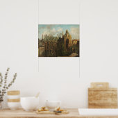 コロー – サンジェルマンデプレのアビー ポスター (キッチン)