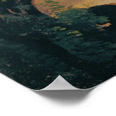 コロー – ネミセ湖 ポスター (角)