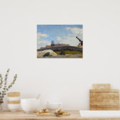 コロー – モンマルトル ポスター (キッチン)