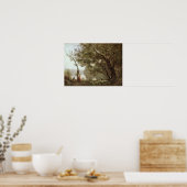 コロー – 土産デモルテフォンテーヌ ポスター (キッチン)