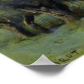 コロー – 魚釣りアンダーザウィローズ ポスター (角)