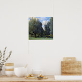 コロー – 魚釣りアンダーザウィローズ ポスター (キッチン)