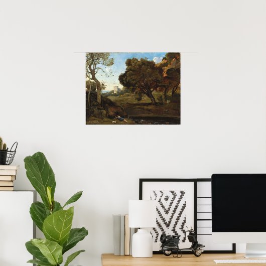 コロー – Shepherd's Rest ポスター (ホームオフィス)