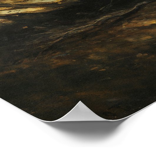 コロー – The Gale 1865 ポスター (角)