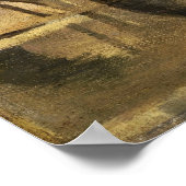 コロー – The Old Pont Saint-Michel 1823 ポスター (角)