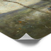 コロー – The Pond 1868 ポスター (角)