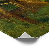 コロー – The Toutain Farm At Honfルール ポスター (角)