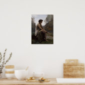 コロー – The Wounded Eurydice 1868 ポスター (キッチン)