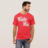 コワモテの男がかわいい Tシャツ (正面フル)
