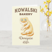 コワルスキーベーカリーデミグイス カード (黄色い花)